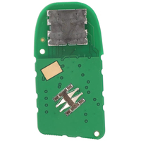 Clé de voiture à distance Weilongda 433Mhz ASK avec puce 4A pour JEEP Compass Renegade 2017-2022 M3N-40821302, 4 boutons, matériau PP