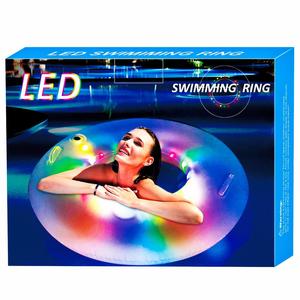 Flying Cross-border New <b>Spot</b> PVC Inflatable Swimming Ring with <b>LED</b> Luminous Blister for Child Model f - Product Image 4