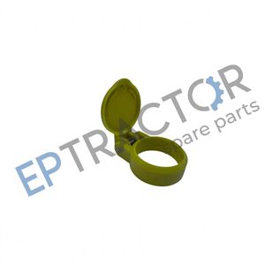 EPTRACTOR - Tapa antipolvo para acoplador rápido hidráulico hembra de 1.49" (38mm) de plástico amarillo - Product Image 3