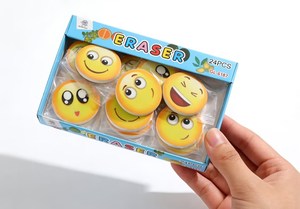 Bon prix, gommes à effacer mignonnes pour enfants, accessoires de papeterie scolaire, gommes à effacer avec un <span class=keywords><strong>visage</strong></span> souriant - Product Image 3