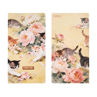 Ensemble de carnets de planification hebdomadaire A5, couverture rigide, reliure spirale, agenda cousu, boîte de papeterie cadeau, couleur personnalisée, haute qualité
