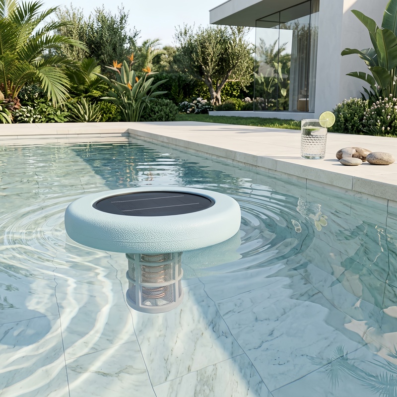 Marazual Solar Powered Swimming Pool Cleaner