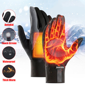 Guantes de Motocicleta Impermeables, Térmicos, Resistentes al Agua, con Pantalla Táctil, Antideslizantes, para Motocicleta y Bicicleta - Product Image 1