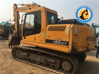 La Corée de bonne qualité a utilisé l'excavatrice de Hyundai 150 LC-7 à vendre/excavatrice de Hyundai à bas prix