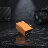Batterie Externe Portable 20000mAh à Charge Rapide 100W avec Écran Couleur TFT et Câble Intégré, Grande Capacité, Vente en Gros, pour Ordinateur Portable