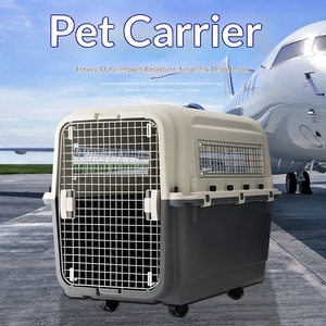 Valise de <span class=keywords><strong>transport</strong></span> pour animaux de compagnie Air China, pour chien ou <span class=keywords><strong>chat</strong></span> de grande taille (Golden Retriever), robuste, antichoc, couleur unie, portable - Product Image 4