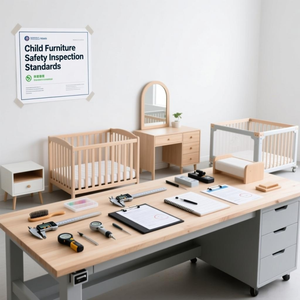 Muebles Infantiles Cumplen con las Normas Estadounidenses ASTM F1821 CPSIA, Límites de Plomo y Ftalatos con Certificación CPC ISO9001, Cumplen con las Normas de Amazon FBA - Product Image 4
