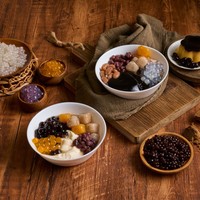 Perles de tapioca instantanées saveur raisin de qualité supérieure, marque Polka Polka, en sachet de 50g, pour Bubble Tea, vente en gros directe usine Taïwanaise