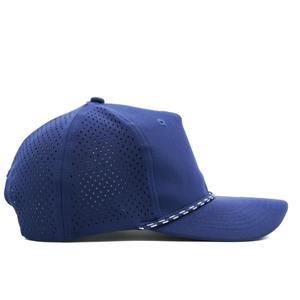 Gorra de Golf Unisex Personalizada de Acrílico con Logotipo de 5 Paneles, Banda Absorbente Elástica, Secado Rápido, Transpirable, Impermeable, Corte Láser, Para Todas las Estaciones - Product Image 6