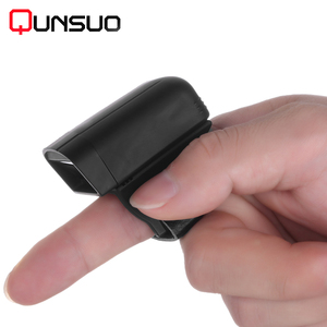 Mini escáner dedo portátil inalámbrico <span class=keywords><strong>Bluetooth</strong></span> escáner de código de barras Android dedo <span class=keywords><strong>lector</strong></span> de código <span class=keywords><strong>QR</strong></span> escáner portátil - Product Image 2