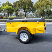 Chine Usine mini Camping Utilitaire Remorque En Plastique Nouveau Design camion campeurs camping-cars caravanes rv remorque de voyage