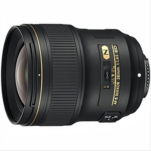 เลนส์ AF-S NIKKOR 28 มม. f/1.4E ED DX แบบซูมคงที่ โฟกัสแบบแมนนวล ขนาดฟิลเตอร์ 58 มม. โครงสร้างอะลูมิเนียม สีดำ - Product Image 1