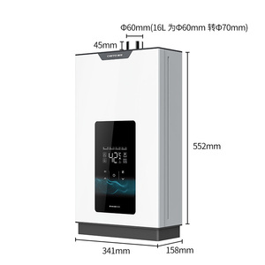 High Performance 13L 16L Stainless Steel Copper Heat Exchanger Wall-Mounted Household <strong>Gas</strong> Hot Water <strong>Heater</strong> Tankless Instant - Product Image 5