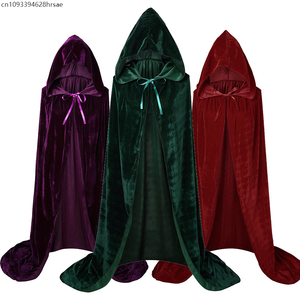 Movie <strong>Hocus</strong> <strong>Pocus</strong> Witch Cloak XMAS Hooded Mary Sarah Winifred Sanderson Cosplay <strong>Costume</strong> Christmas Adult Kids Long Party Cape - Product Image 1