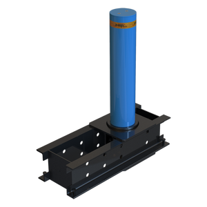 一時的なトラフィック管理のための衝撃テスト済みの取り外し可能な取り外し可能なセキュリティボラードポスト - Product Image 1