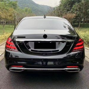 메르세데스 벤츠 S-클래스 W222 2013-2018용 2019 S450 스포츠 바디 업그레이드 키트, 전면 및 후면 헤드라이트, 테일라이트, 안개등 포함 - Product Image 5