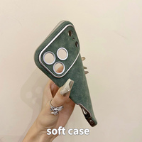 Coque de téléphone antichoc en TPU pour iPhone 17 16 Plus 15 14 13 12 Pro Max 11, protection intégrale avec découpe précise