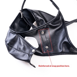 Ropa Interior Masculina con Jaula para Pene Desmontable, Tapón <span class=keywords><strong>Anal</strong></span> Sin Vibración, Pantalones de Cuero, Juguetes para Masturbación y Coqueteo, Modelo al por Mayor - Product Image 2