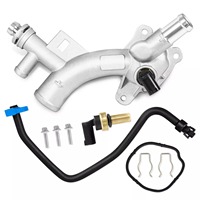 Boîtier de thermostat de sortie d'eau Chevrolet Cruze Sonic Trax Encore 1.4L d'approvisionnement d'usine adapté pour Land Rover Nissan OEM 902846