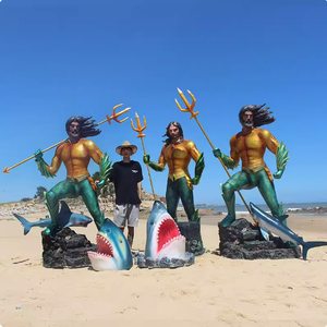 Garden Decor Fiberglass Movie Figure Sculpture <strong>Life</strong> <strong>Size</strong> Resin <strong>Pirates</strong> <strong>Statues</strong> - Product Image 6