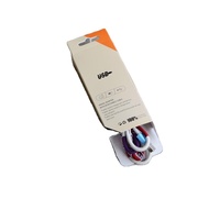 Boîte d'emballage en carton pliable pour accessoires mobiles personnalisés, câble de charge rapide USB, emballage pour chargeur
