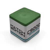 Craie de billard professionnelle Hola Champion Square Green en alliage d'aluminium, pour snooker, adhérence améliorée de 50%, compétition de billard