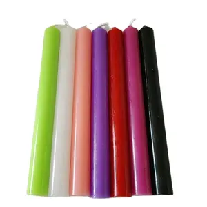 Handgemachte Taper Candles 9 Zoll Rauchfreie tropf lose Wachs Taper Candle Weiße Farbe Taper Candle für Home Gift Ideas