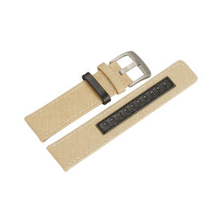 Diseño personalizado de cuero acolchado Multicolor tamaño Normal de moda vela correas de reloj forro resistente al agua costura luminosa - Product Image 6