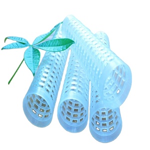 Poste de musgo de plástico transparente apilable de 40*170 mm, colorido, para soporte de plantas y cultivo mejorado (Dropshipping) - Product Image 1