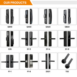 Cerradura Inteligente para Puerta con <span class=keywords><strong>Tarjeta</strong></span> UIELOCK D1-3, Entrada sin Llave con Huella Dactilar, Control por Aplicación Tuya, para Puertas <span class=keywords><strong>de</strong></span> Aluminio y Acero, Seguridad Grado C - Product Image 5