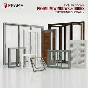 Finestre a battente in alluminio resistenti agli uragani con zanzariera e barra di sicurezza <span class=keywords><strong>per</strong></span> bambini <span class=keywords><strong>per</strong></span> progetti di appartamenti - Product Image 6