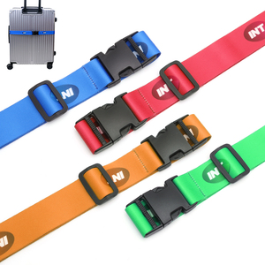 Cá Nhân Hành Lý Dây Đeo Tsa Khóa Có Thể Điều Chỉnh Du Lịch Vành Đai Cho Vali <span class=keywords><strong>Polyester</strong></span> Đóng Gói Dây Đeo Với Logo Tùy Chỉnh - Product Image 6