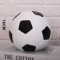 Nouvelle tirelire en vinyle plastique PVC pour basketball, football, rugby, artisanat artistique, tirelire décorative, produit fini, kit de peinture DIY