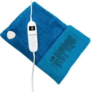 US Market 110 Voltage Blue Heating Pad Best Seller Heat Pad Body Warm ETL Approval