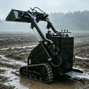 Versatile Mini Compact Front <b>Wheel</b> Skid Steer <b>Small</b> Track Engine High Efficiency Professional Construction - Product Image 2