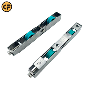 Raccordi a rulli per porte scorrevoli per carichi pesanti resistenti alla corrosione in acciaio inossidabile - Product Image 2
