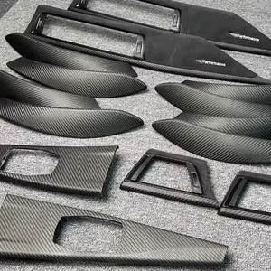 Set Trim Interior Dashboard Serat Karbon Asli Pengganti untuk BMW Seri 3 4 F30 F31 F32 F33 F34 F36 F80 F81 F82 F83 F84 - Product Image 2