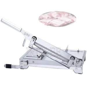 Multifunctional Meat Slicer Frozen Chicken Duck Fish and Lamb Bone Cutting Skiving Machine Beef Mutton Vegetable Cutter Slicer