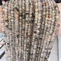 Perles en pierre naturelle facettées de 2 mm, 3 mm, 4 mm, pierres précieuses en cristal, quartz coloré, perles en vrac pour la création de bijoux