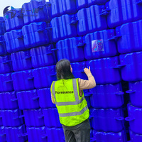 Plateforme flottante modulaire en HDPE à haute flottabilité pour passerelles marines et quais flottants