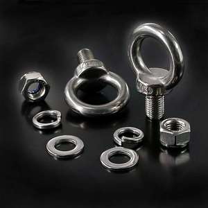 M16 Zware Schroefbout, Machines Schouder Opheffen Ring Oogbout Met 6 Stuks Vergrendelingsmoeren/Sluitringen/Platte Ringen Set - Product Image 6