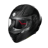 Casque de moto vintage pour la sécurité en conduite, casque de moto modulaire à double visière, casque intégral en fibre de carbone pour la course automobile