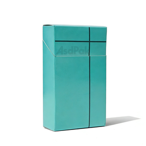 Emballage personnalisé en papier d'art écologique, imperméable et recyclable, avec logo, pré-emballé, à rabat magnétique, pelliculage brillant et gaufrage - Product Image 1