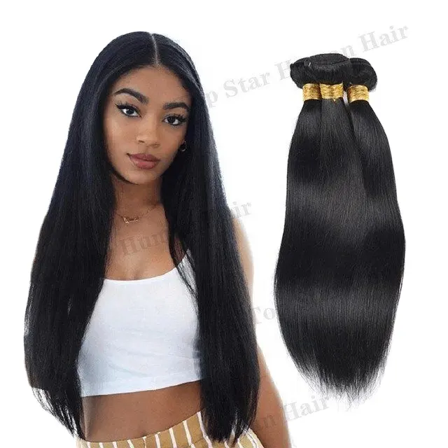 Kbeth Human Hair Extension Unprocessed Virgin Peruvian Hair Bundles Remy 10A Grade Straight 20 22 24 26 Inch Hair Weft For Women