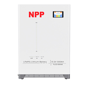 แบตเตอรี่เก็บพลังงานแสงอาทิตย์ NPP 5-15KW LiFePO4 24V/48V 50AH-400AH ระบบ All-In-One Power Wall รับประกัน 5 ปี - Product Image 5