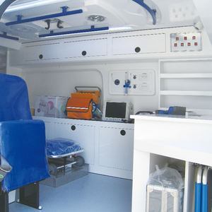 China Günstige Notfall Krankenwagen Fahrzeug Krankenhaus Behinderung Transfer Fahrzeug Krankenwagen zum Verkauf - Product Image 4