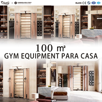 Équipement de salle de sport commercial complet, accessoires d'équipement de fitness, solution complète pour l'installation d'une salle de sport commerciale, solution complète pour salle de sport commerciale