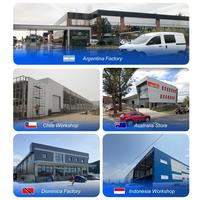 Nave Industrial de Acero 4S ShowRoom, Estructura de Acero Personalizable para Uso Comercial
