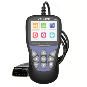 Outil de diagnostic OBD2 Vehlive V850 avec écran LCD, test de tension de batterie et de diagnostic des pannes moteur, compatible avec plusieurs modèles, prise en charge de l'anglais - Product Image 1