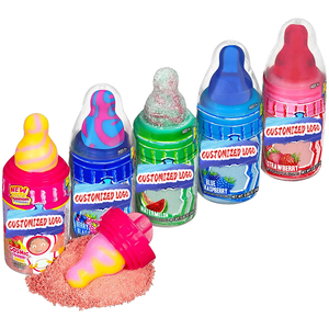 Bonbons durs fruités en vrac pour enfants, jouets bonbons, sucettes biberon Halal, vente chaude - Product Image 2